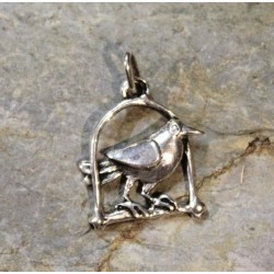 Pendentif Oiseau Perché