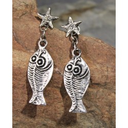 Boucles d'Oreilles Poissons