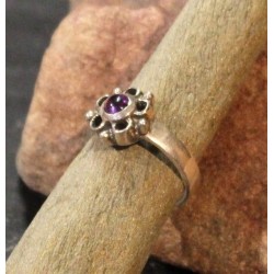Bague avec Améthyste