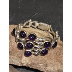 Bracelet 9 Améthystes