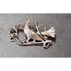 Broche Oiseau Rétro