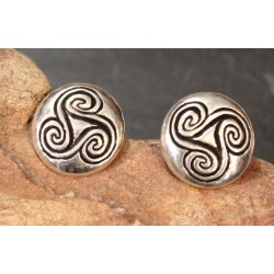 Boucles d'Oreilles Triskels...