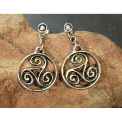 Boucles D'Oreilles Triskels...