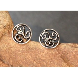 Boucles d'Oreilles Triskels...
