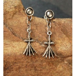 Boucles d'Oreilles Hermines